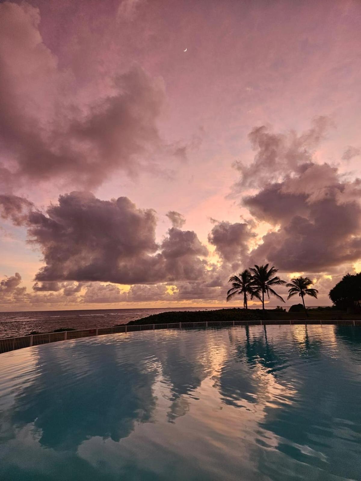 Guadeloupe- Saint-Francois- Residence Anse Des Rochers - Appartement Quart De Villa Etage - Vue Mer- 4 Personnes - Lit Bebe Sur Demande - Citerne Et Wifi Prives -Animaux Ok-Acces Plage Direct -Apnee Bien-Etre Experience Sur Demande Avec Instructeur A Εξωτερικό φωτογραφία