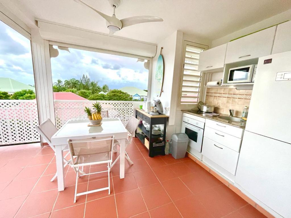Guadeloupe- Saint-Francois- Residence Anse Des Rochers - Appartement Quart De Villa Etage - Vue Mer- 4 Personnes - Lit Bebe Sur Demande - Citerne Et Wifi Prives -Animaux Ok-Acces Plage Direct -Apnee Bien-Etre Experience Sur Demande Avec Instructeur A Εξωτερικό φωτογραφία