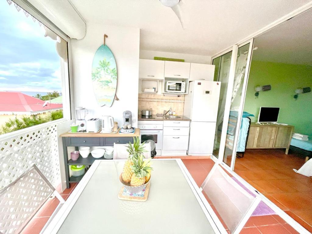 Guadeloupe- Saint-Francois- Residence Anse Des Rochers - Appartement Quart De Villa Etage - Vue Mer- 4 Personnes - Lit Bebe Sur Demande - Citerne Et Wifi Prives -Animaux Ok-Acces Plage Direct -Apnee Bien-Etre Experience Sur Demande Avec Instructeur A Εξωτερικό φωτογραφία